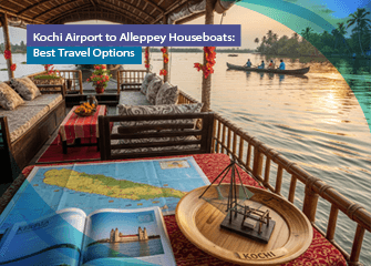 Kochi Airport to Alleppey Houseboat