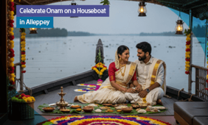 Celebrate Onam on a Houseboat in Alleppey