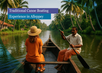 Traditional Canoe Boating Experience in Alleppey
