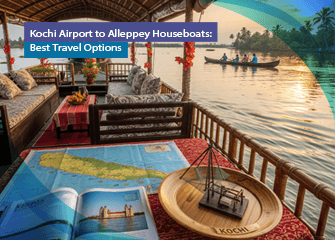 Kochi Airport to Alleppey Houseboats: Best Travel Options