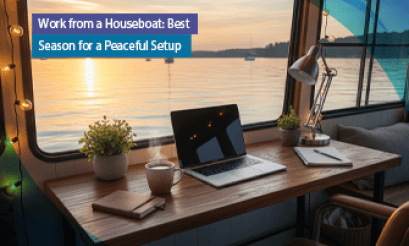 Work from a Houseboat: Best Season for a Peaceful Setup