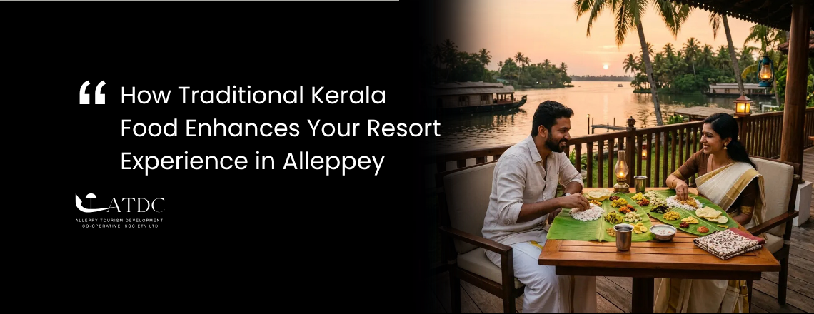 How Traditional Kerala Food Enhances Your Resort Experience in Alleppey